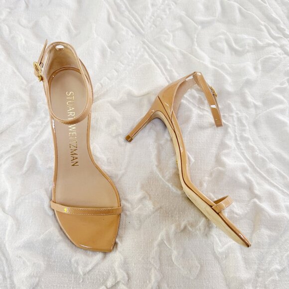 Stuart Weitzman Nudistcurve 100 High Heel Sandals - Picture 5 of 10